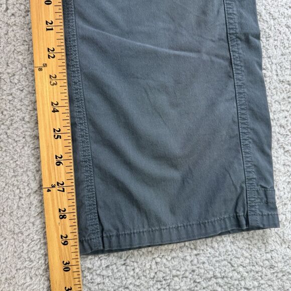 Kuhl Pants Womens 2 Blue Legendary Cargo Straight Hiking Camping Roll Up - Picture 4 of 11